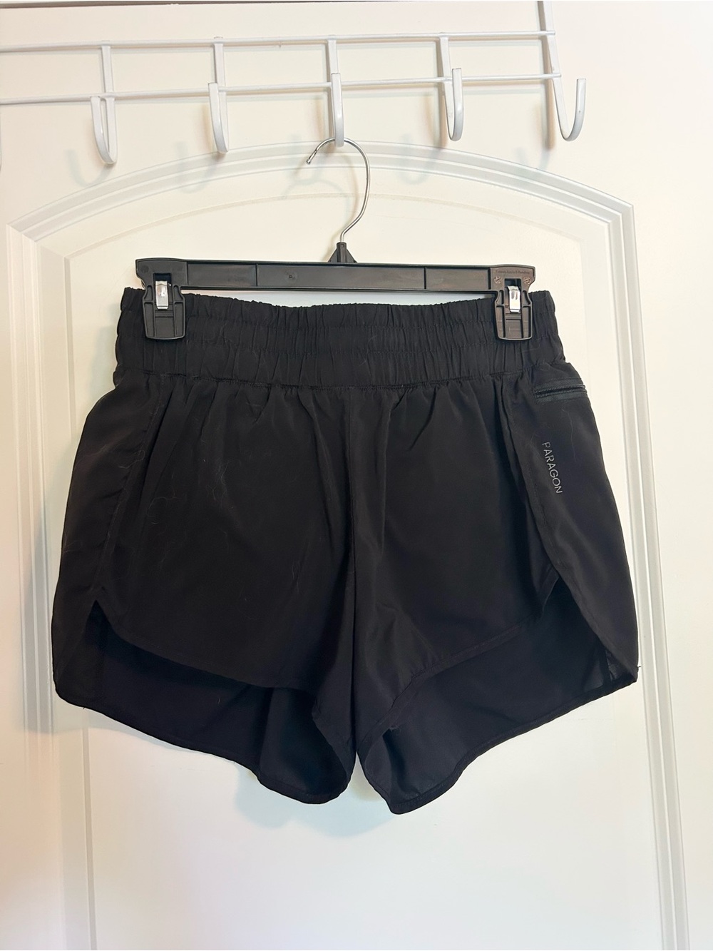 PARAGON Black Women's Athletic Running Shorts
